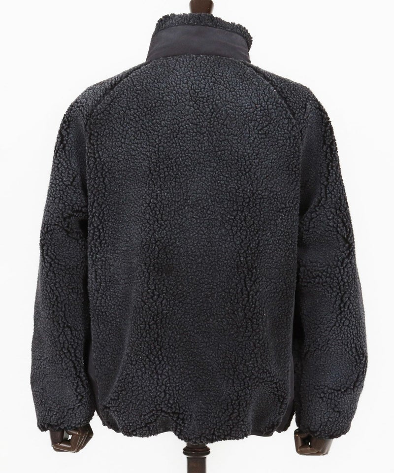 50%OFF【CAMBIO(カンビオ)】Vintage Like Boa Fleece Zip Jacket ボア 
