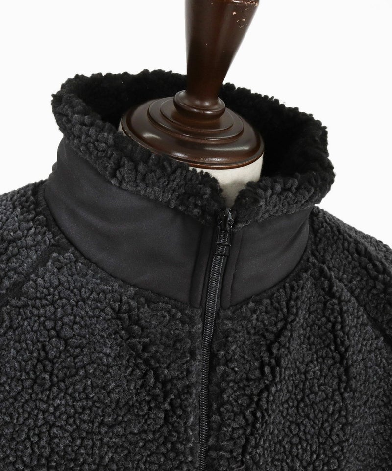50%OFF【CAMBIO(カンビオ)】Vintage Like Boa Fleece Zip Jacket ボア 