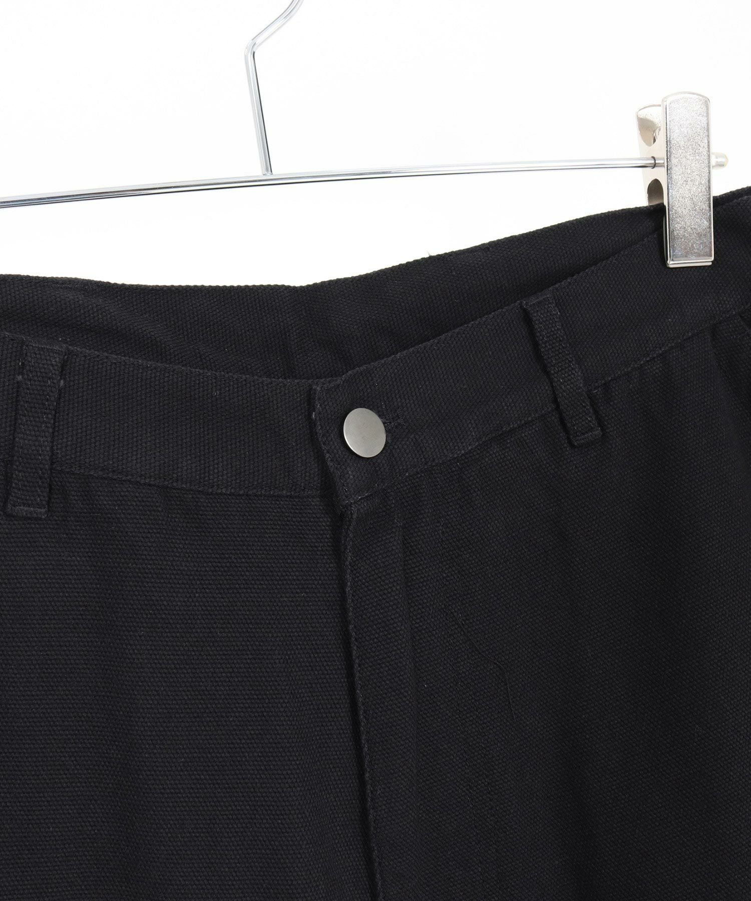 CAMBIO(カンビオ)】バックリブダックサルエルテーパードパンツ