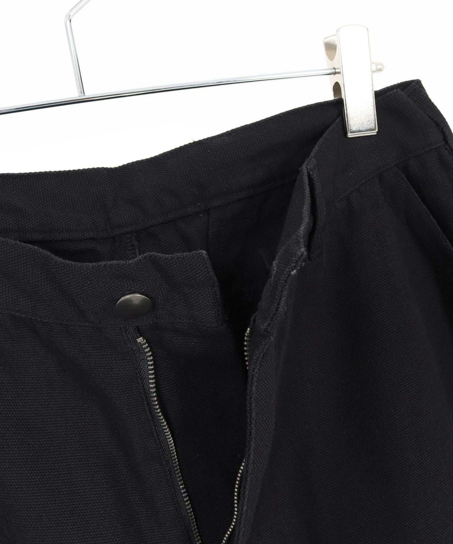 CAMBIO(カンビオ)】バックリブダックサルエルテーパードパンツ