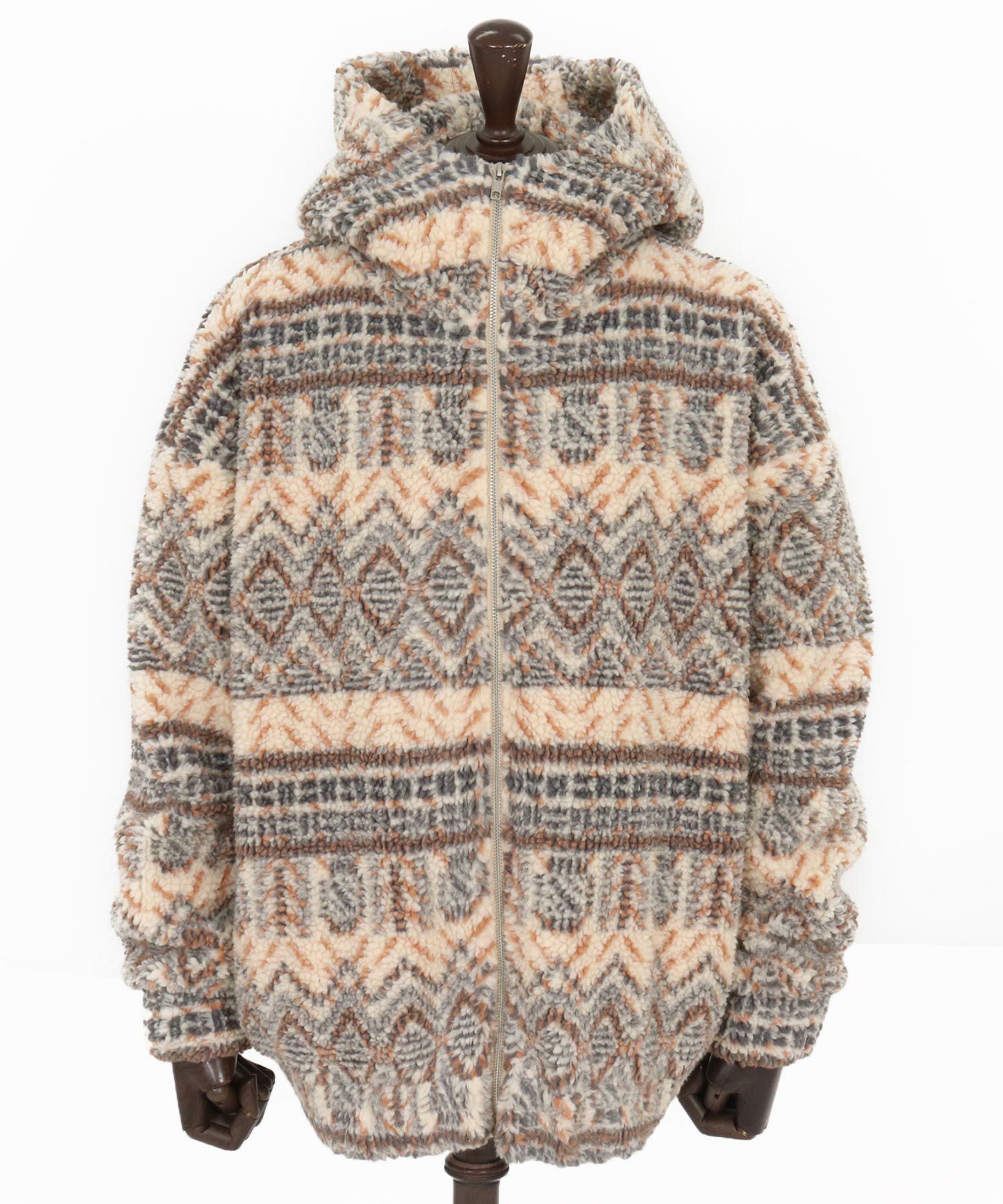 CAMBIO(カンビオ)】Oversized Hooded Boa Jacket ボアジャケット