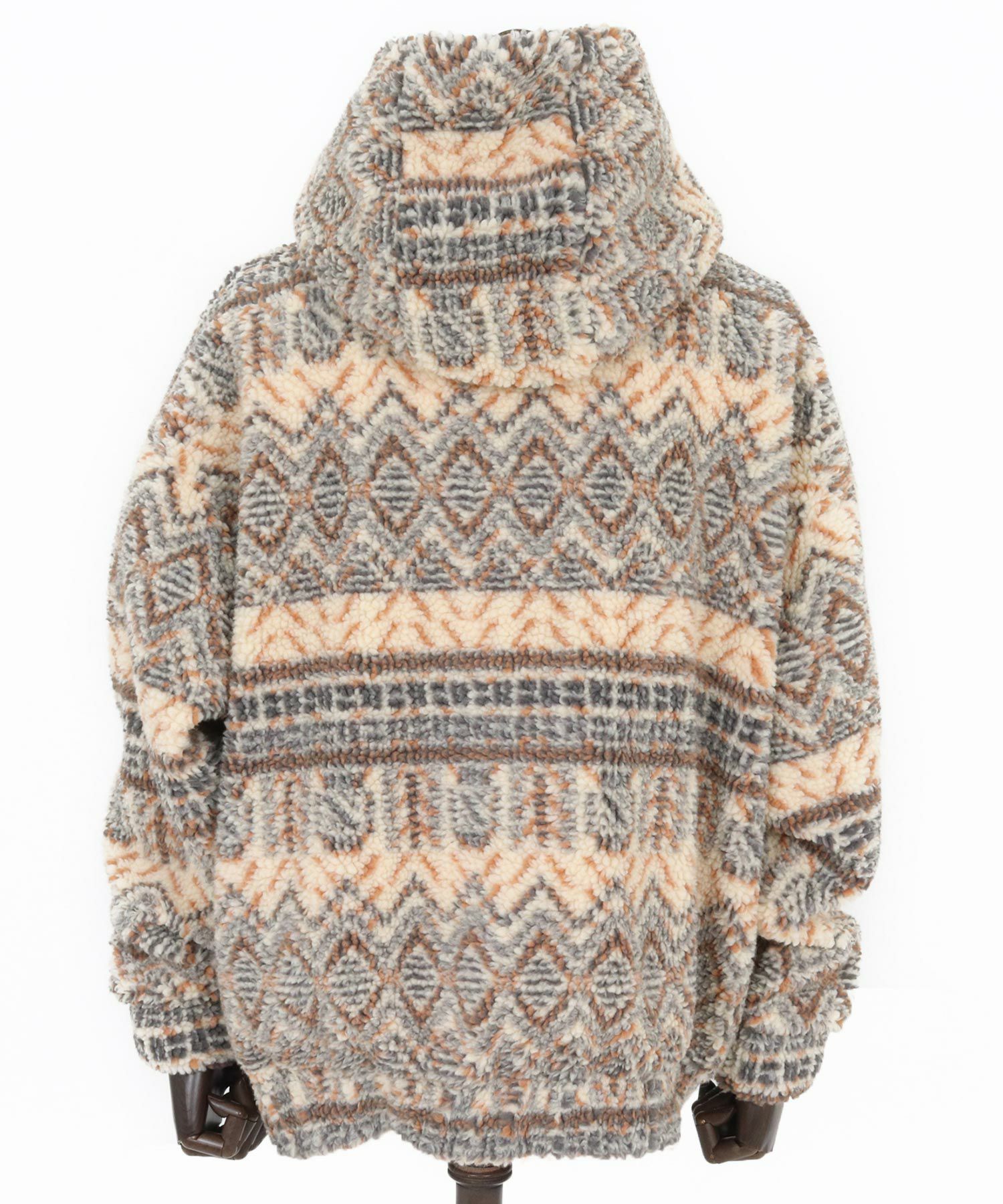 CAMBIO(カンビオ)】Oversized Hooded Boa Jacket ボアジャケット