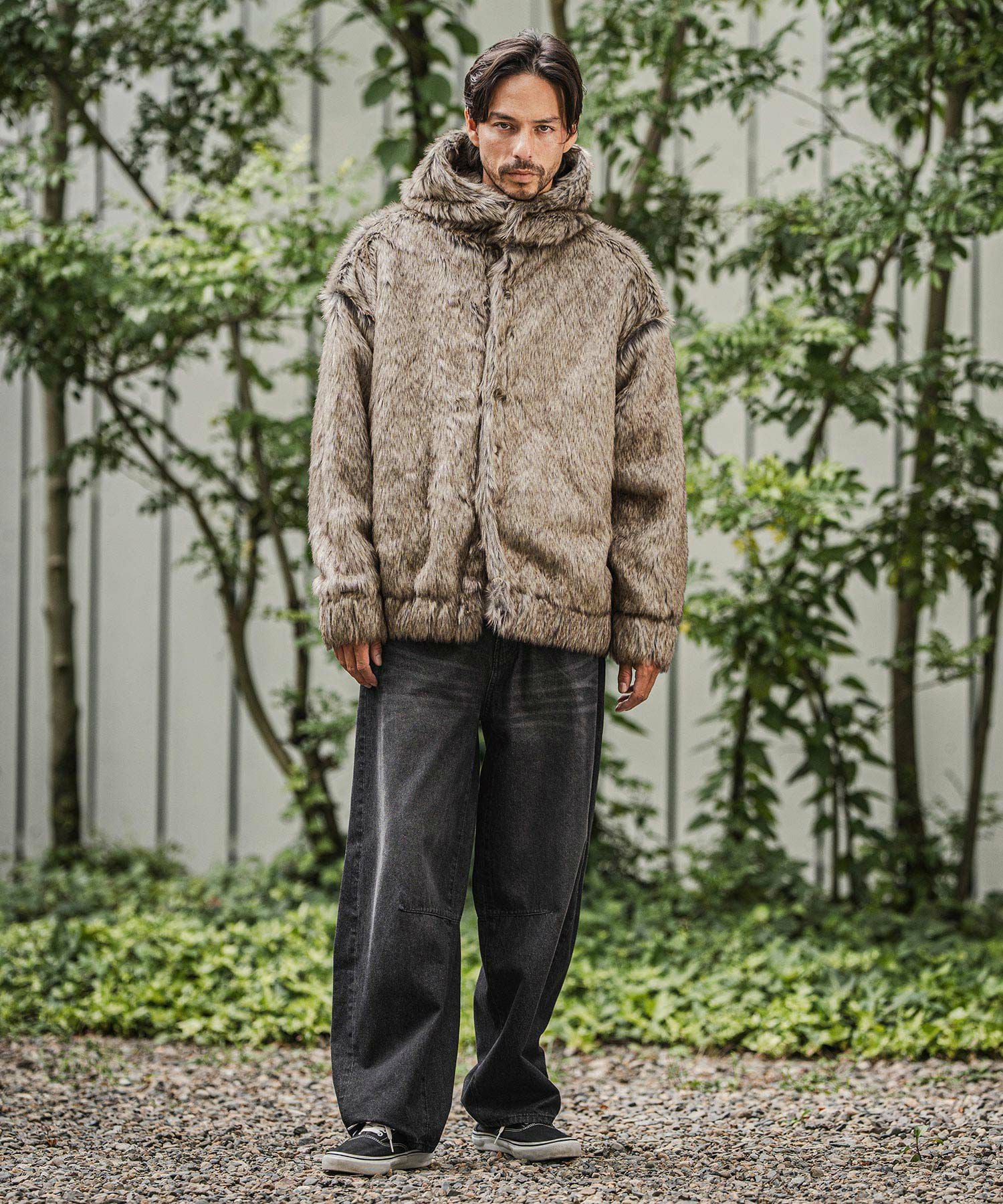 CAMBIO(カンビオ)】Oversized Fur Jacket ファージャケット(CAM25AW