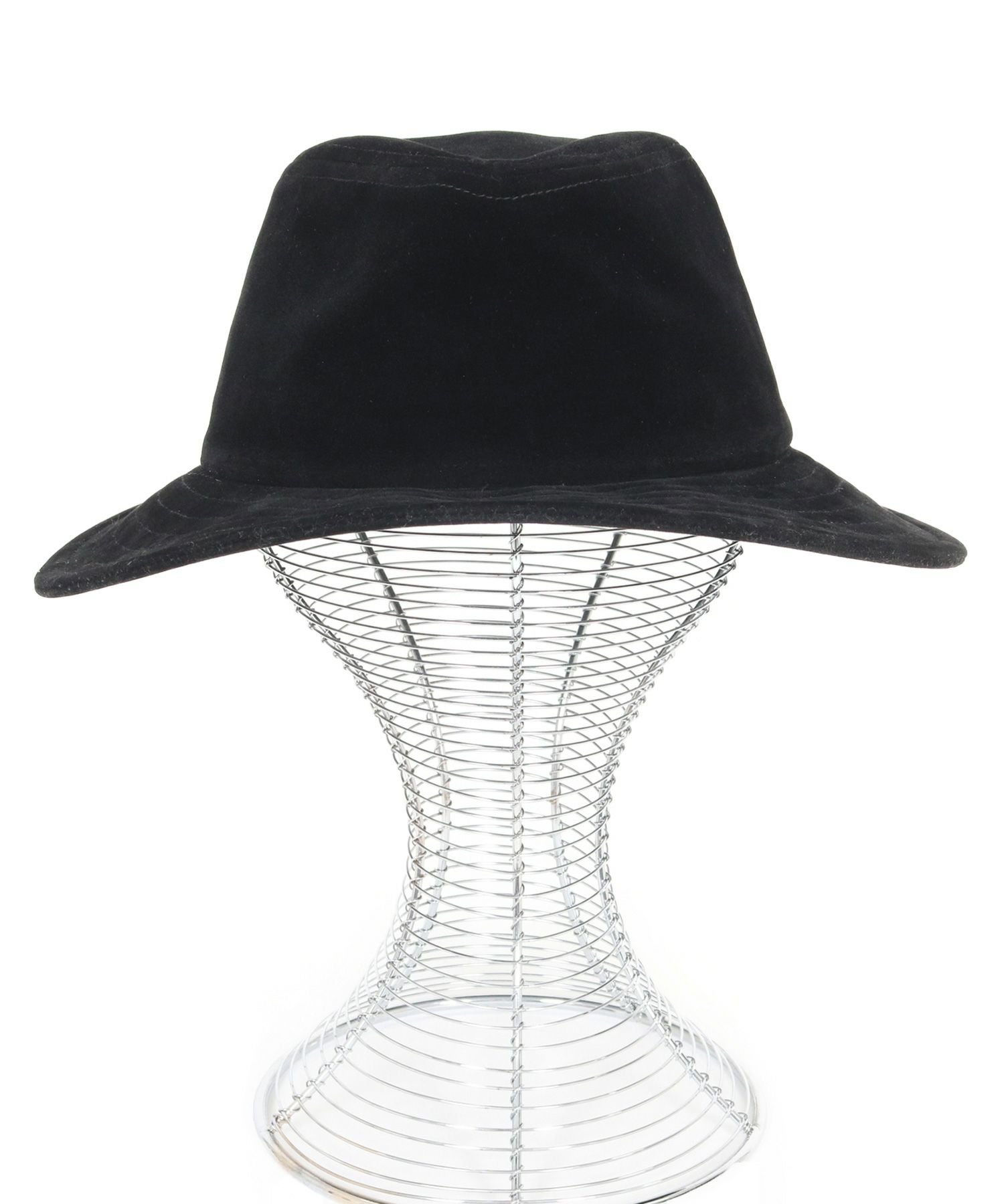 CAMBIO(カンビオ)】Synthetic Roughout Leather Hat レザーハット(NF