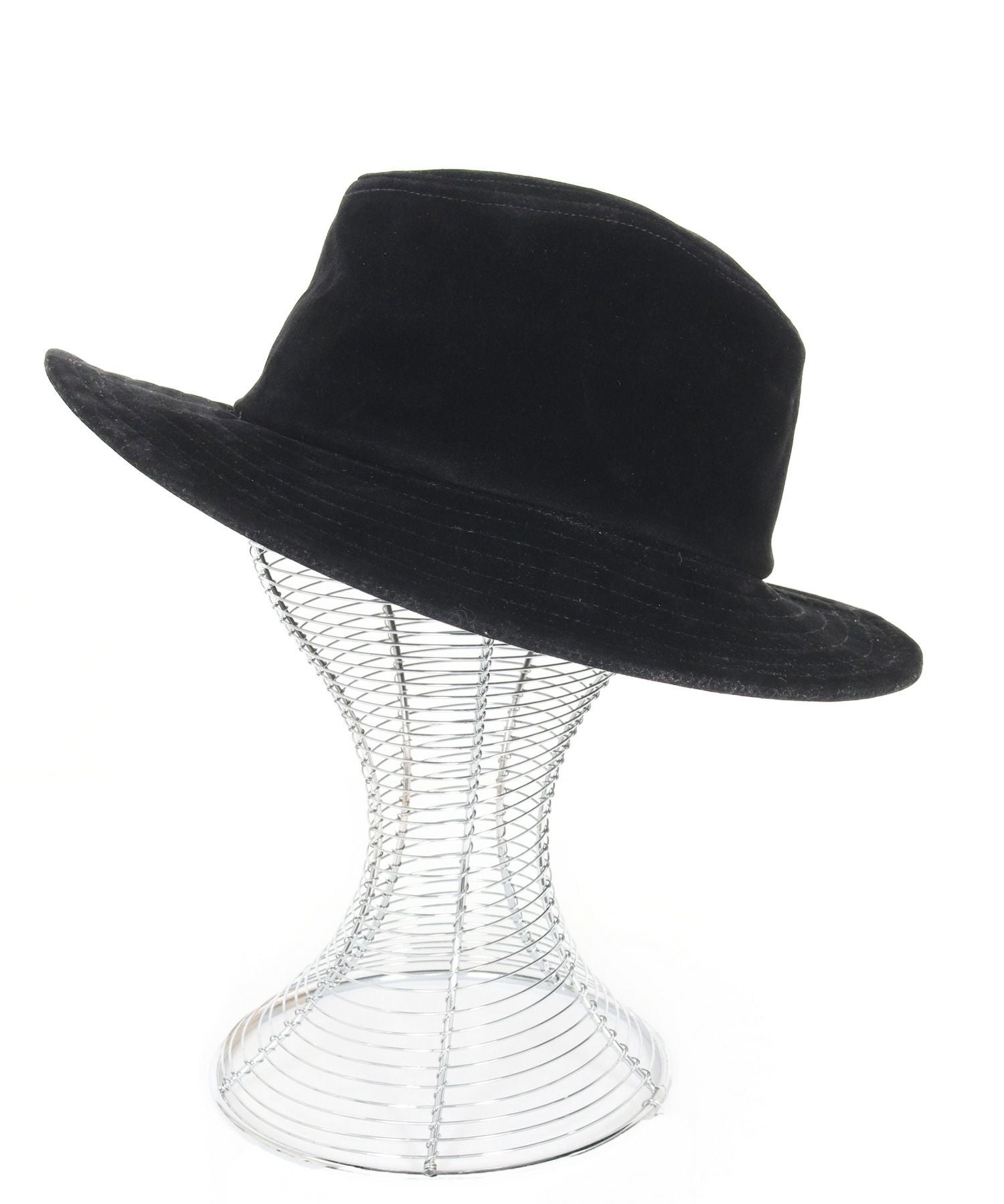 CAMBIO(カンビオ)】Synthetic Roughout Leather Hat レザーハット(NF