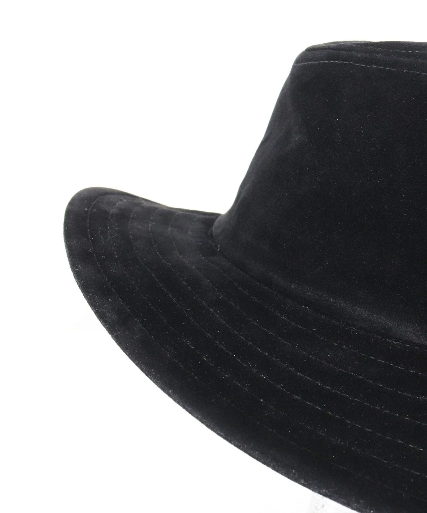 CAMBIO(カンビオ)】Synthetic Roughout Leather Hat レザーハット(NF