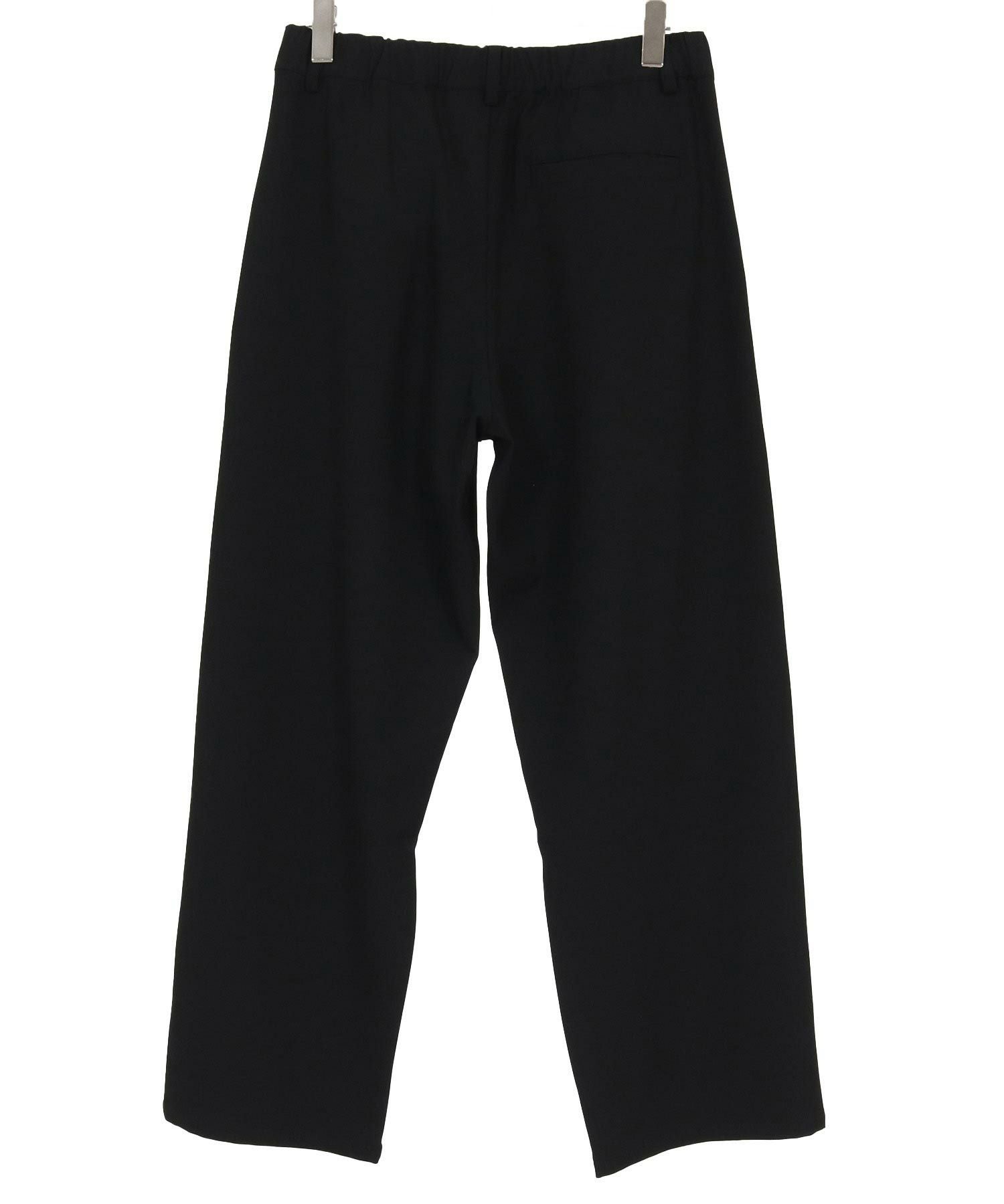 CAMBIO(カンビオ)】Slacks Fabric Wide Straight Pants ワイド