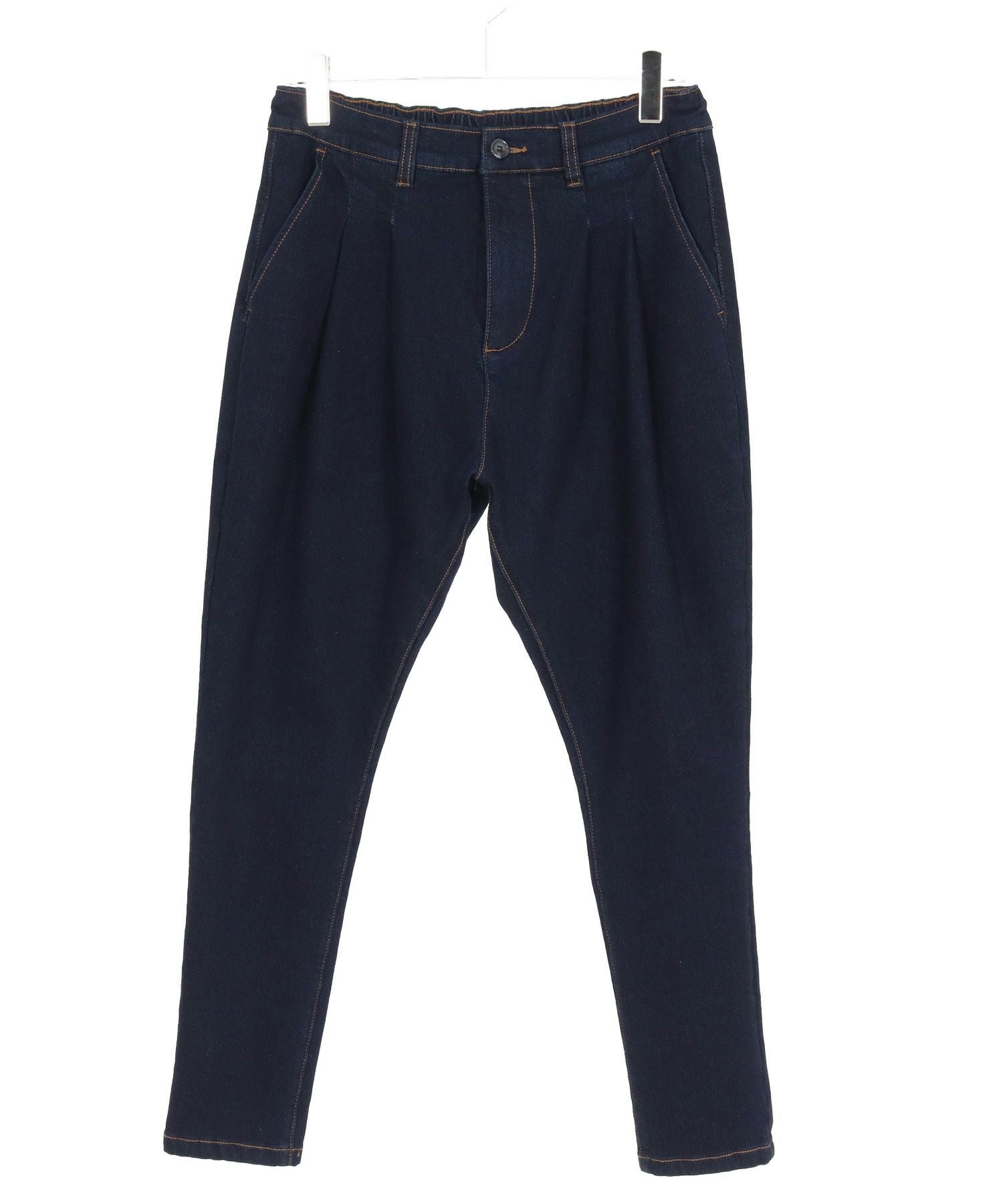 CAMBIO(カンビオ)】Lining Fleece Bonding Stretch Denim Pants デニム
