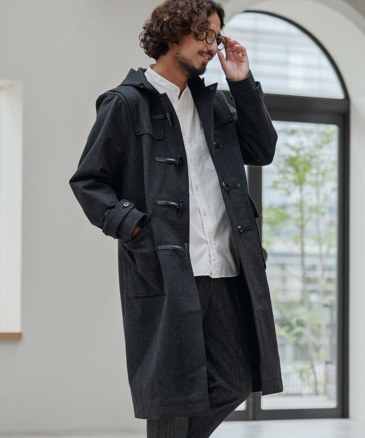 CALL&RESPONSE　スーパーストレッチ スタンドカラーコート CAMBIO｜mj10892-ステンカラーコート-スーパーストレッチ | Rakuten