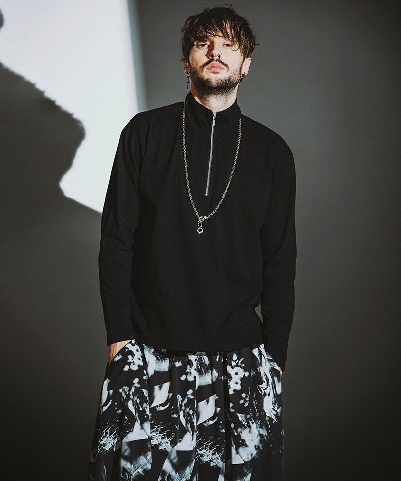 30%OFF【NO ID.(ノーアイディー)】ﾊｰﾌZIP-BIG-PO プルオーバー(857006