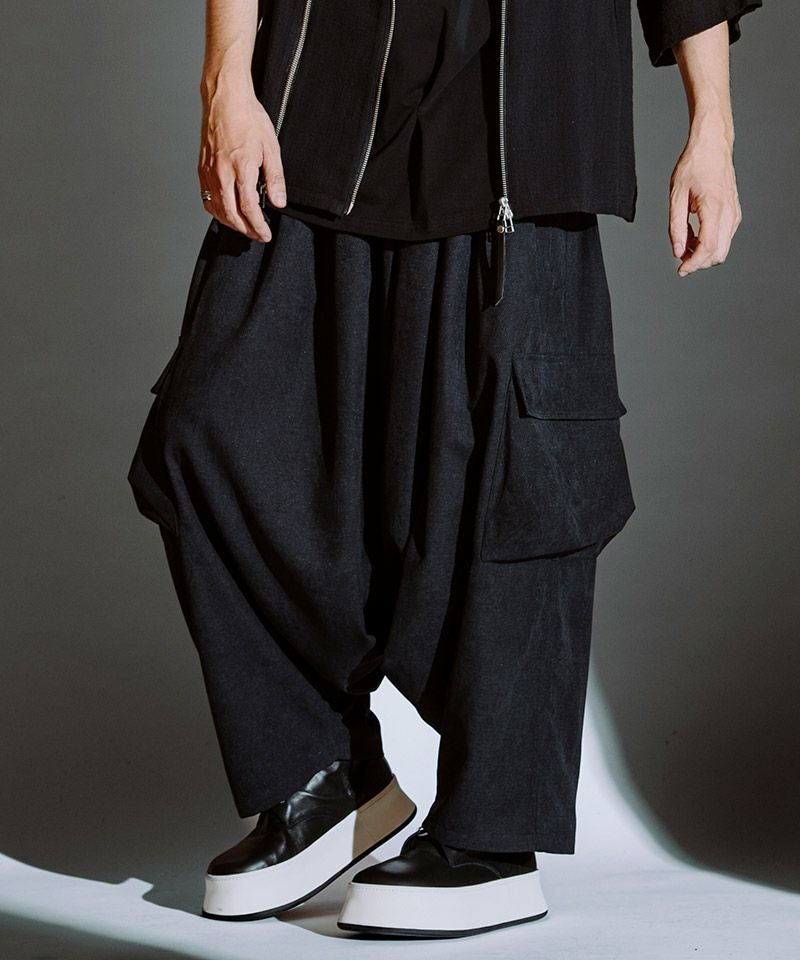 30%OFF【NO ID.(ノーアイディー)】ｻﾙｴﾙｶｰｺﾞﾄﾗｳｻﾞｰｽﾞ パンツ(457006