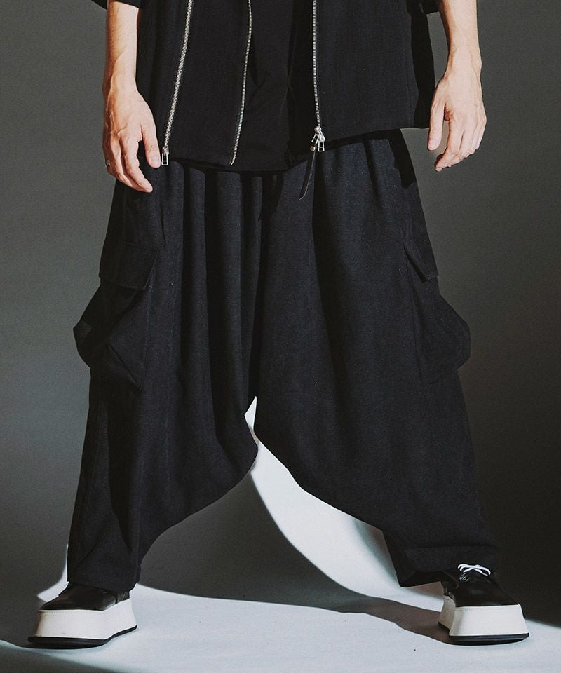 30%OFF【NO ID.(ノーアイディー)】ｻﾙｴﾙｶｰｺﾞﾄﾗｳｻﾞｰｽﾞ パンツ(457006