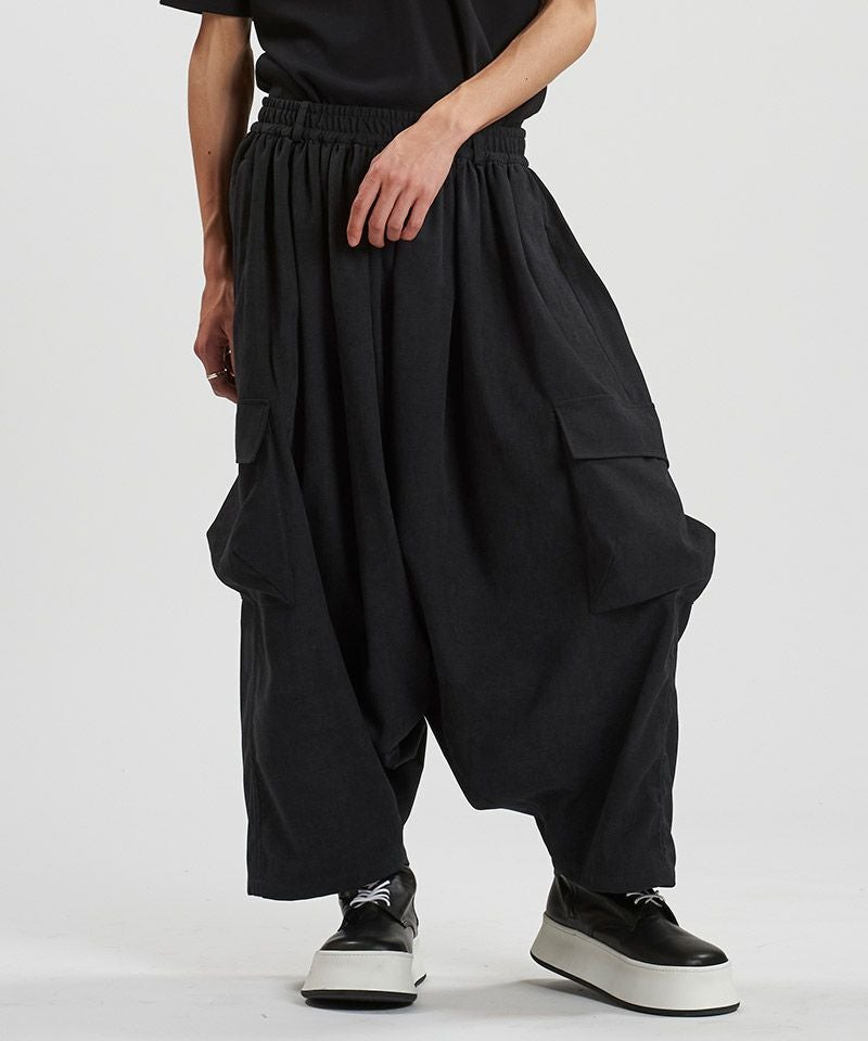 30%OFF【NO ID.(ノーアイディー)】ｻﾙｴﾙｶｰｺﾞﾄﾗｳｻﾞｰｽﾞ パンツ(457006
