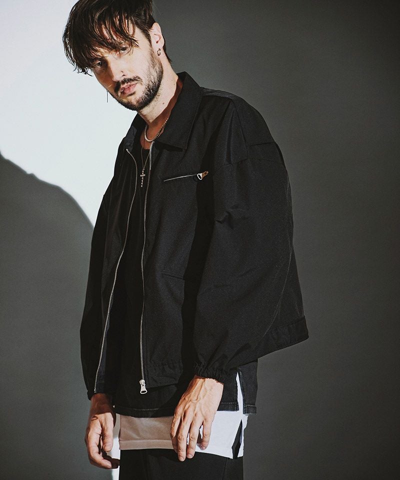 50%OFF【NO ID.(ノーアイディー)】BIGｽｲﾝｸﾞﾄｯﾌﾟBLZ ブルゾン(857006