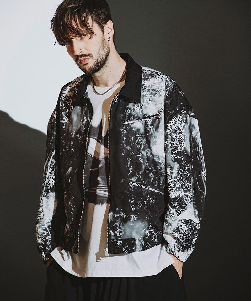 50%OFF【NO ID.(ノーアイディー)】BIGｽｲﾝｸﾞﾄｯﾌﾟBLZ ブルゾン(857006