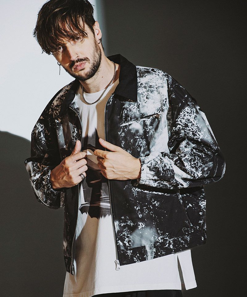 50%OFF【NO ID.(ノーアイディー)】BIGｽｲﾝｸﾞﾄｯﾌﾟBLZ ブルゾン(857006