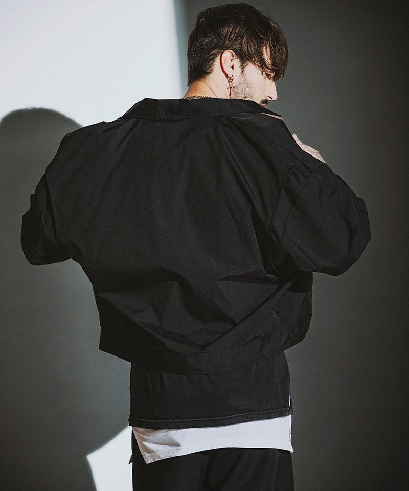 50%OFF【NO ID.(ノーアイディー)】BIGｽｲﾝｸﾞﾄｯﾌﾟBLZ ブルゾン(857006