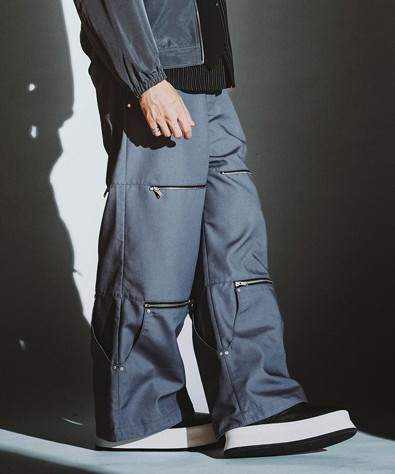 30%OFF【NO ID.(ノーアイディー)】2wayﾜｲﾄﾞﾊﾟﾝﾂ(857006-293P) | CAMBIO 