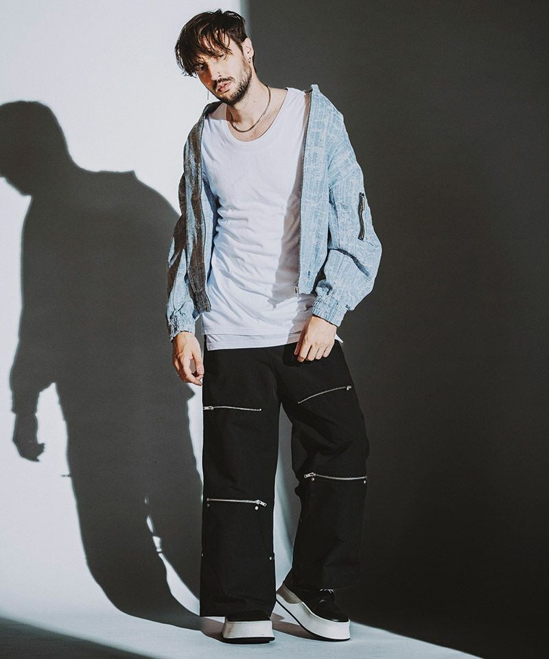 30%OFF【NO ID.(ノーアイディー)】2wayﾜｲﾄﾞﾊﾟﾝﾂ(857006-293P) | CAMBIO