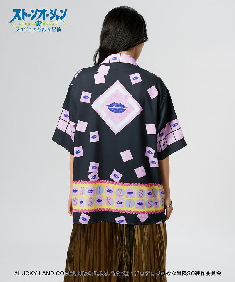 glamb(グラム)】E・Costellos Stand Shirt アロハシャツ(GB0325-JJ04