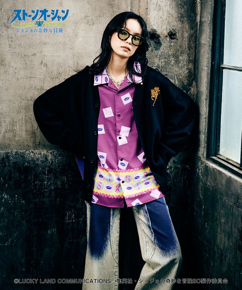 glamb(グラム)】E・Costellos Stand Shirt アロハシャツ(GB0325-JJ04
