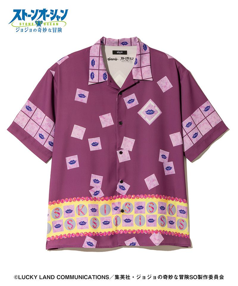 glamb(グラム)】E・Costellos Stand Shirt アロハシャツ(GB0325-JJ04