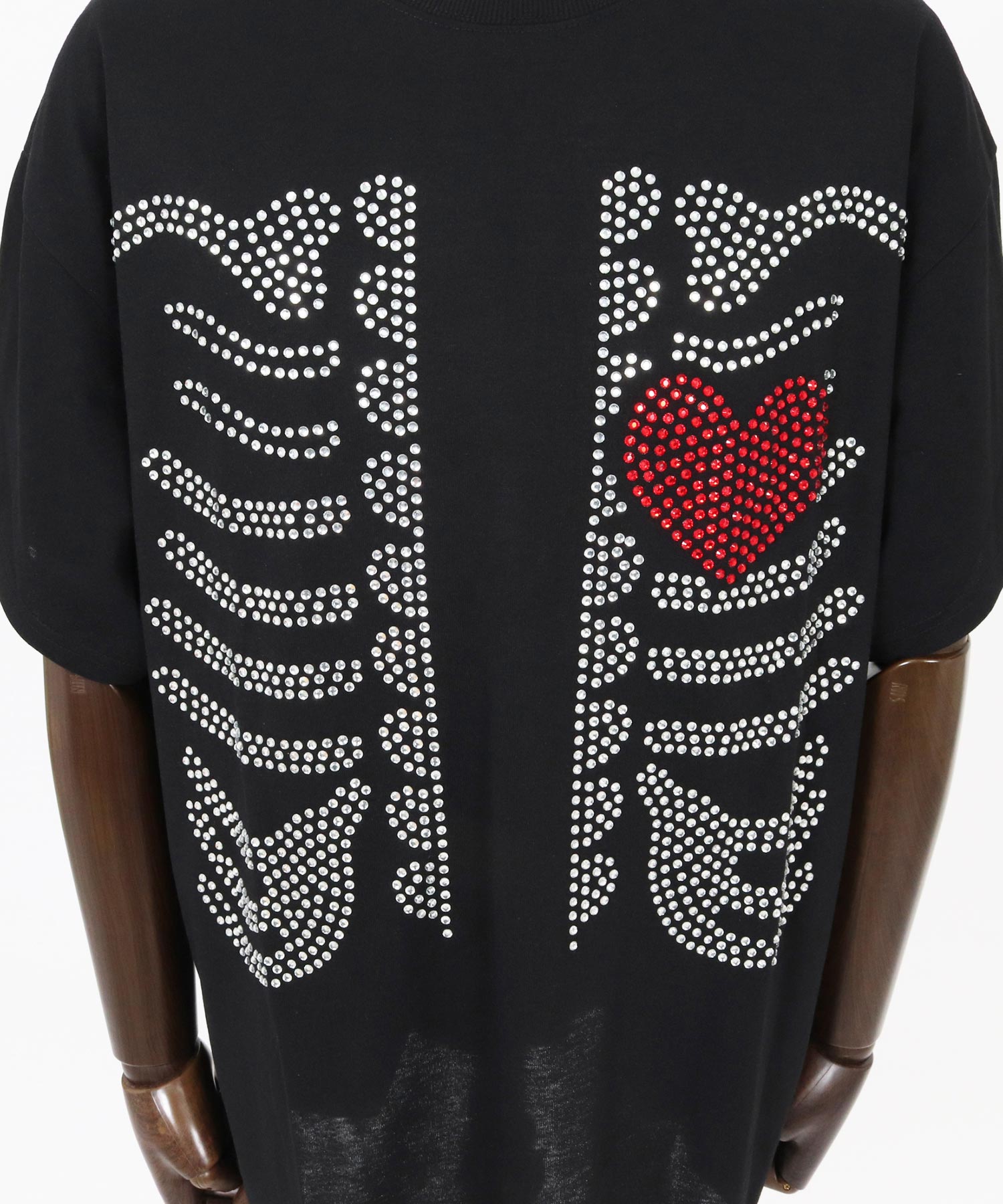 30%OFF【DISCOVERED(ディスカバード)】HOTFIX BONE&HEART TEE Tシャツ