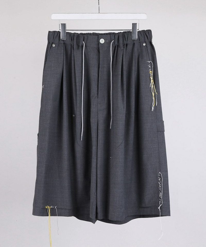 ディスカバード 春夏 ヴィンテージTリメイク ショート パンツ DISCOVERED(ディスカバード)】【予約販売3月上旬～中旬入荷】SUMMER