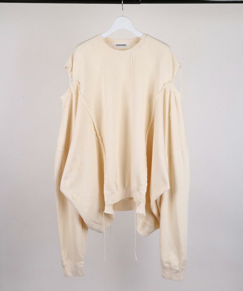 DISCOVERD 長袖カットソー DC-AW24-CU-08 DISCOVERED(ディスカバード)】SWITCH SLEEVE CUTSEWN カットソー(DC-CL