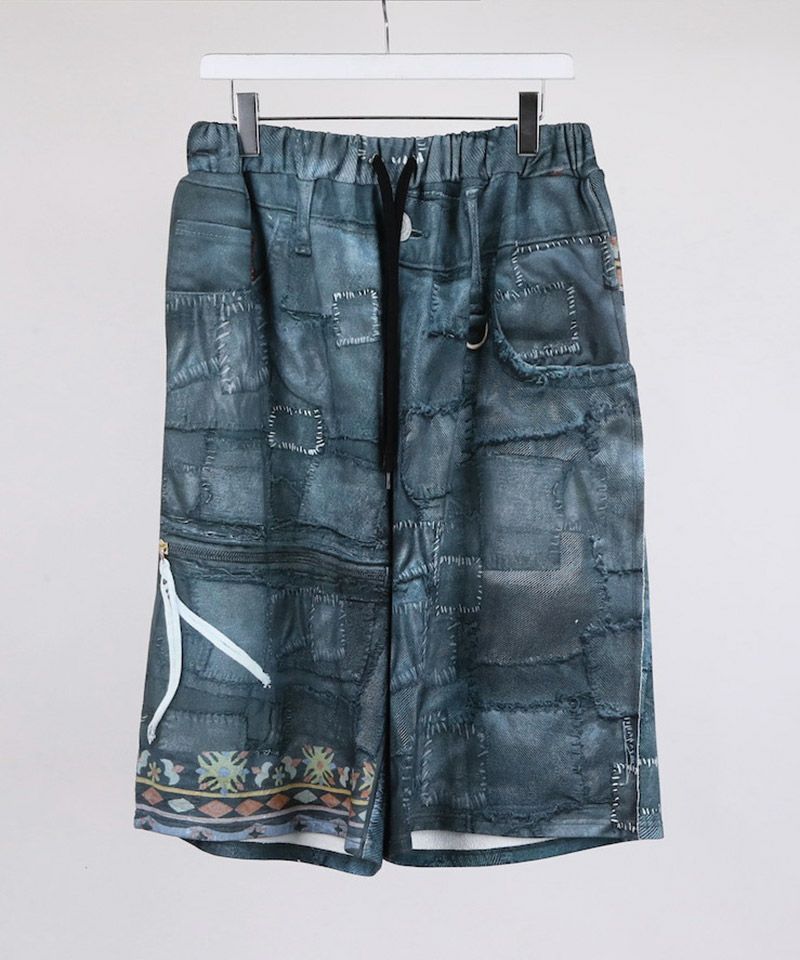 ディスカバード 春夏 ヴィンテージTリメイク ショート パンツ Liberaiders®︎ SS 2026 8th drop 4.17 DAMAGED DENIM BUGGY SHORTS