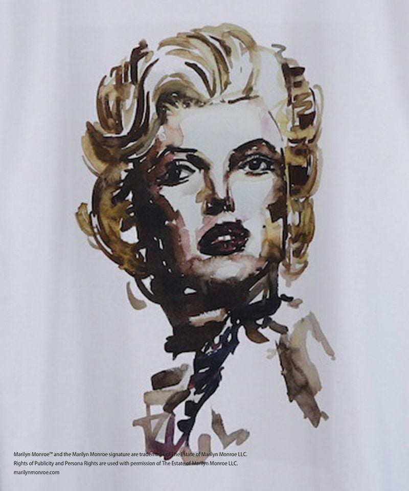 Marilyn♥️になります。 DISCOVERED(ディスカバード)】MARILYN MONROE TEE (SELF-PORTRAIT) T