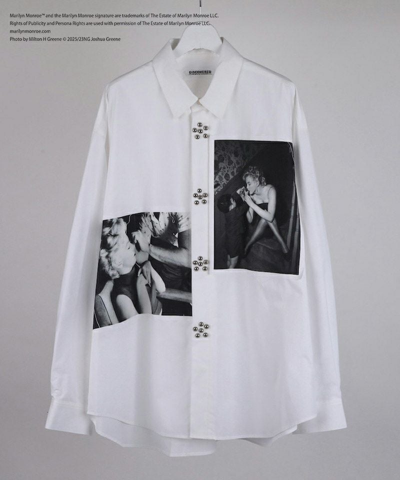 DISCOVERED(ディスカバード)】MARILYN MONROE SHIRTS シャツ(DC-SS26