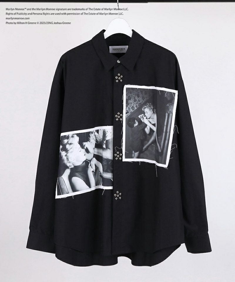 Marilyn♥️になります。 DISCOVERED(ディスカバード)】MARILYN MONROE SHIRTS シャツ(DC-SS26