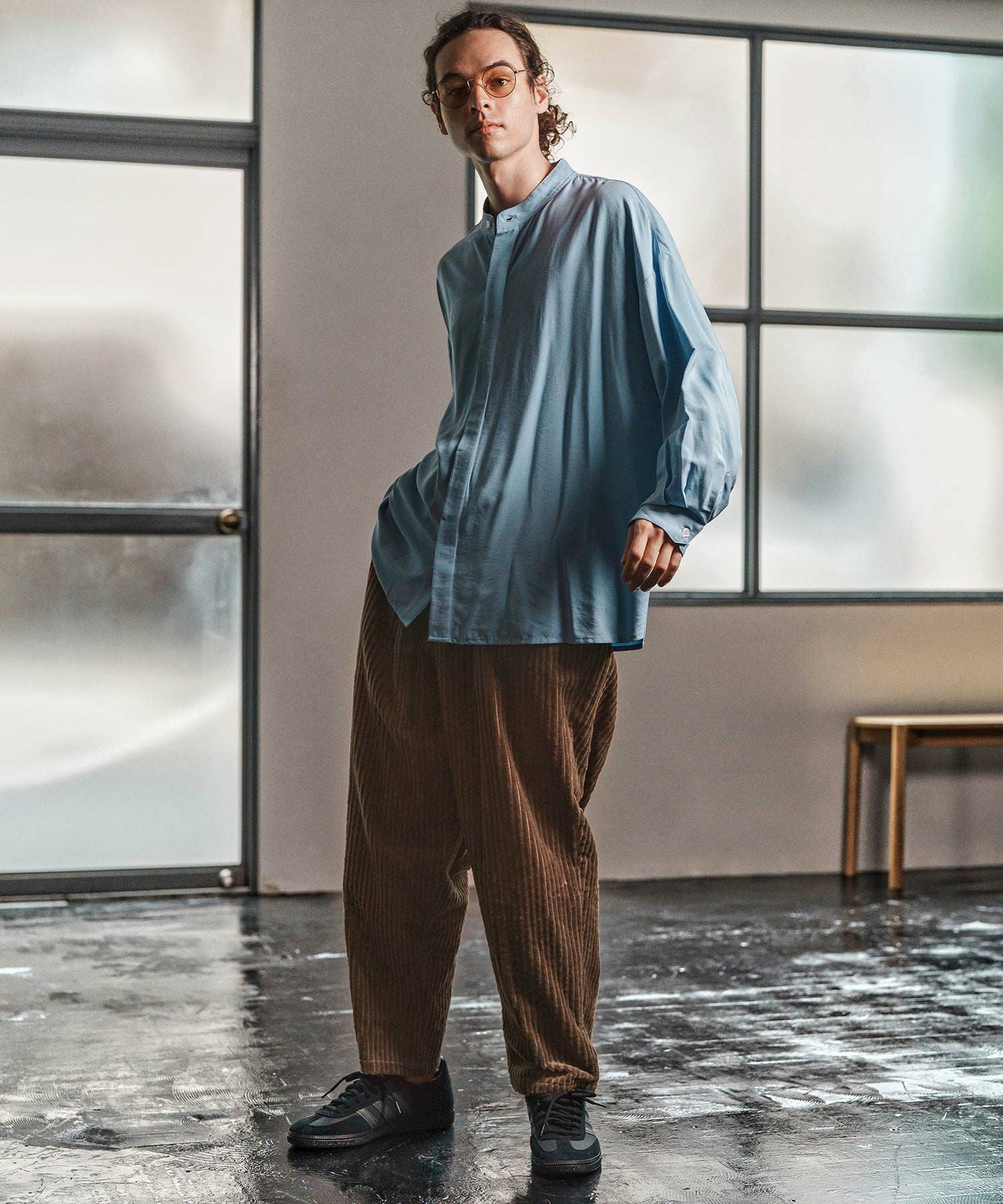 CAMBIO(カンビオ)】 Wide Wale Corduroy Balloon Pants コーデュロイ