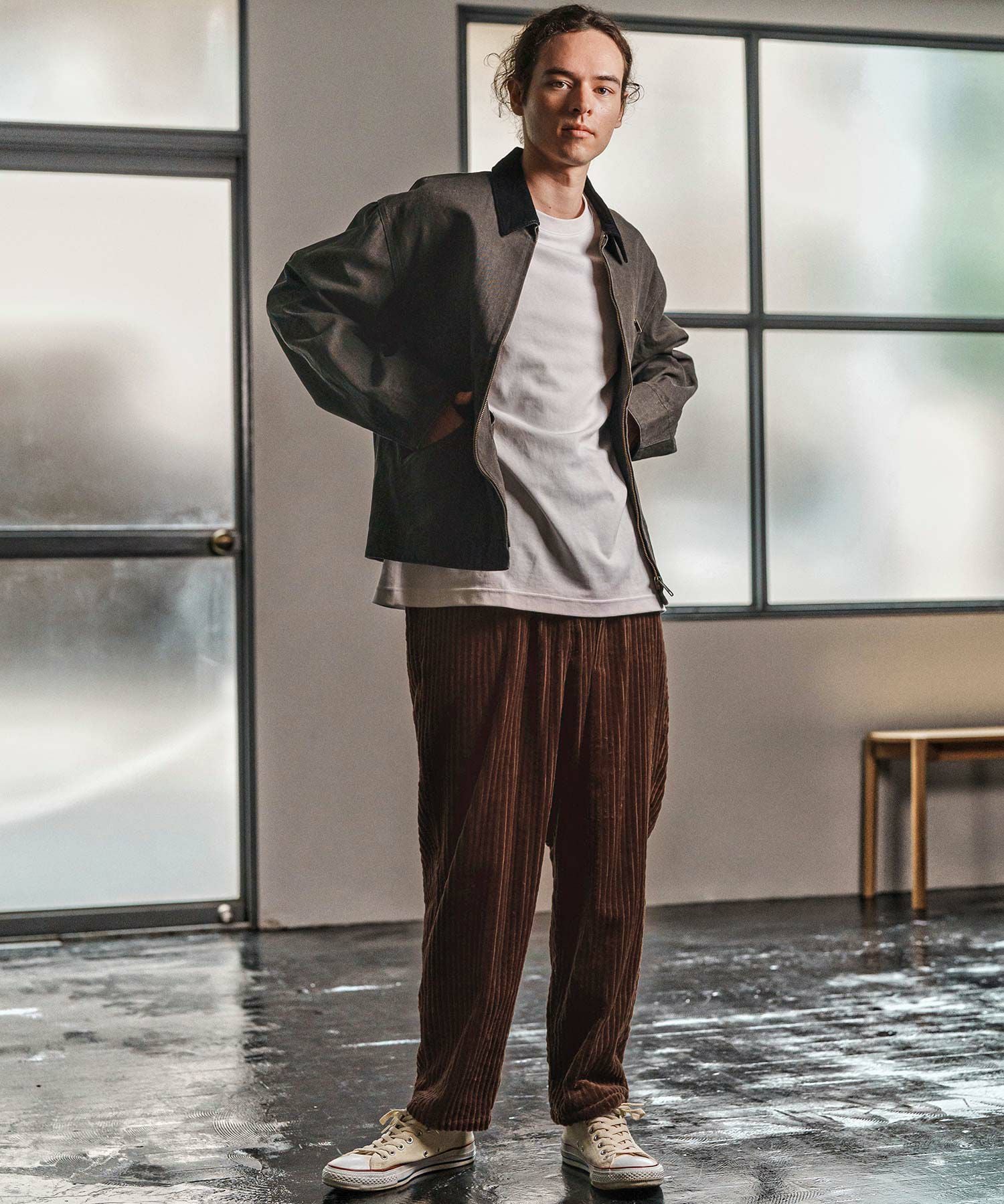 【ダークブラウン（20）】MORRIS WIDE WALE CORD PANT MORRIS WIDE WALE CORD PANT | Saturdays NYC Japan