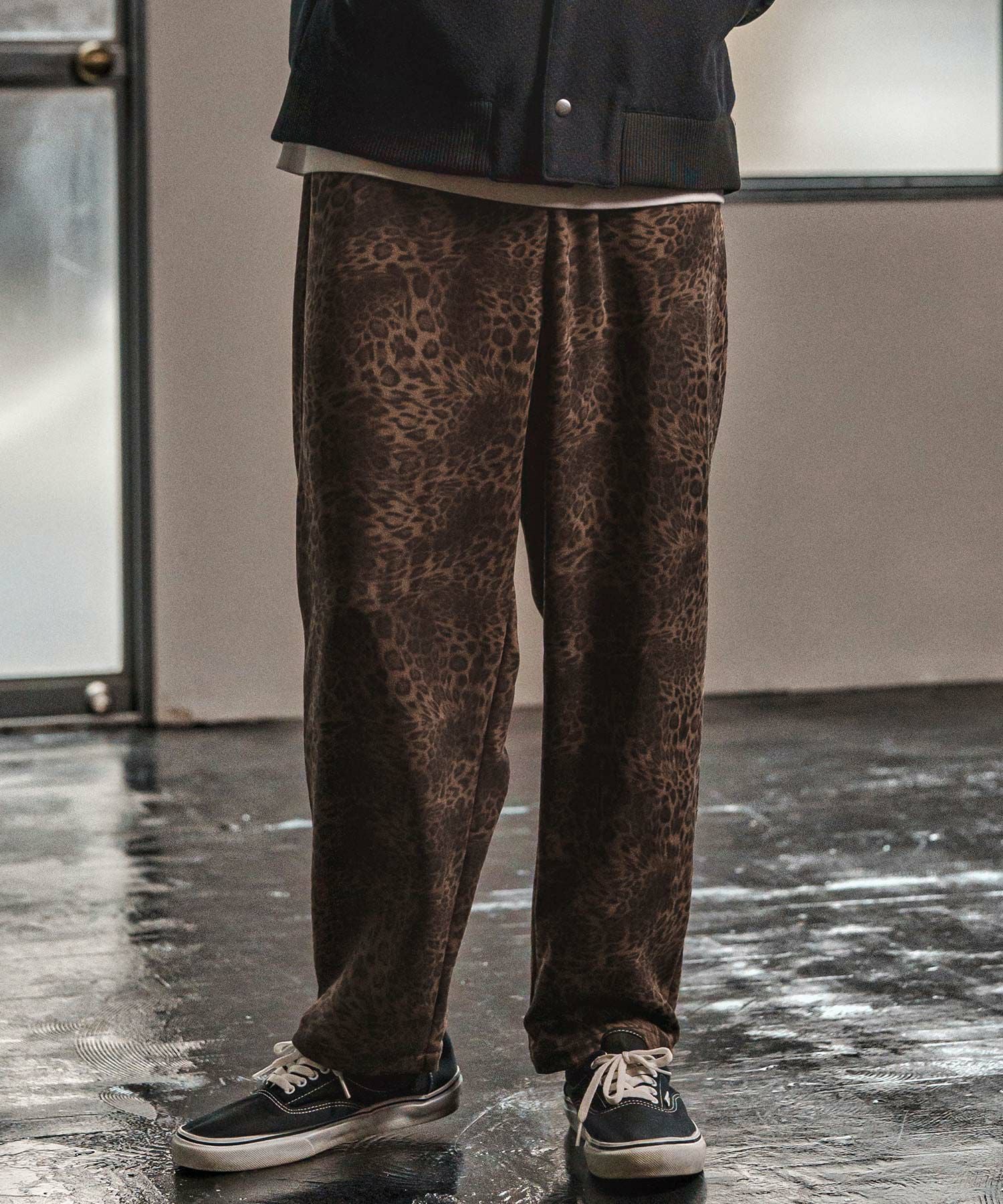CAMBIO(カンビオ)】Leopard Balloon Pants レオパード柄バルーンパンツ