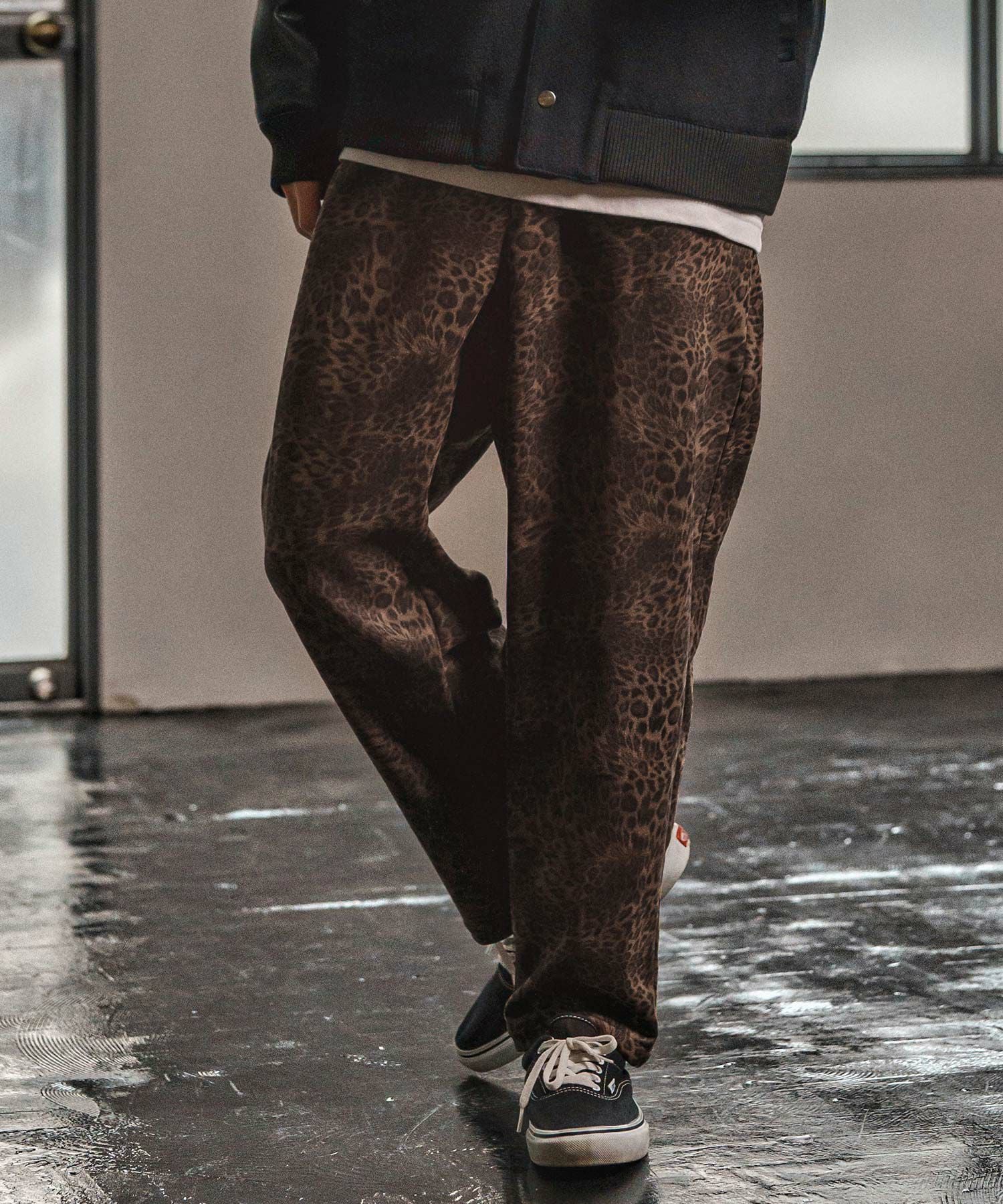 CAMBIO(カンビオ)】Leopard Balloon Pants レオパード柄バルーンパンツ