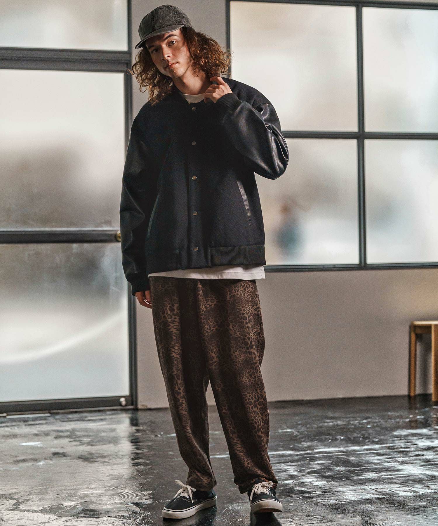 CAMBIO(カンビオ)】Leopard Balloon Pants レオパード柄バルーンパンツ