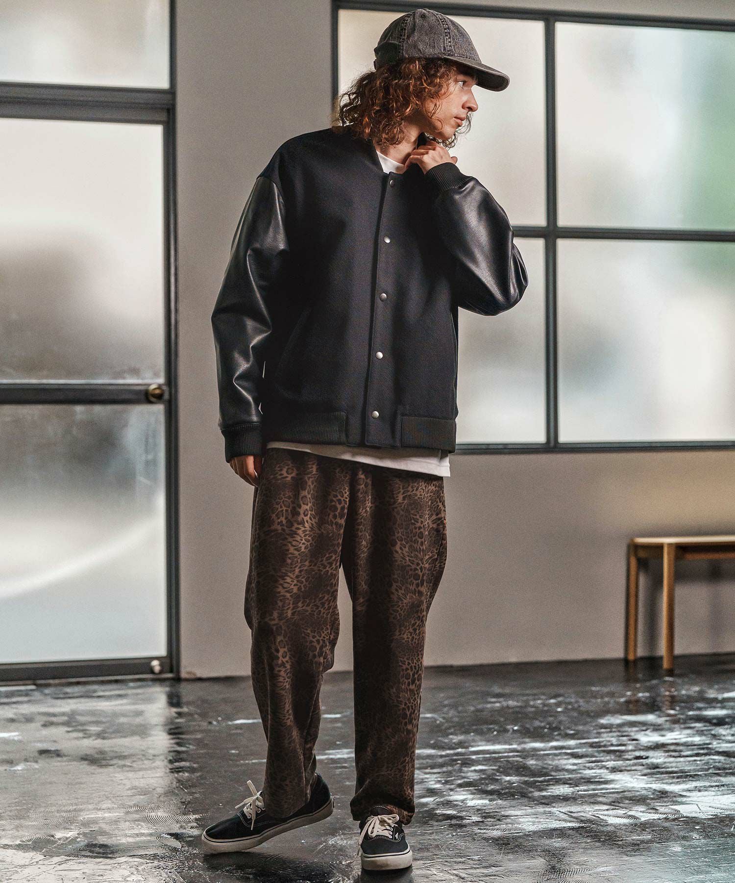 CAMBIO(カンビオ)】Leopard Balloon Pants レオパード柄バルーンパンツ