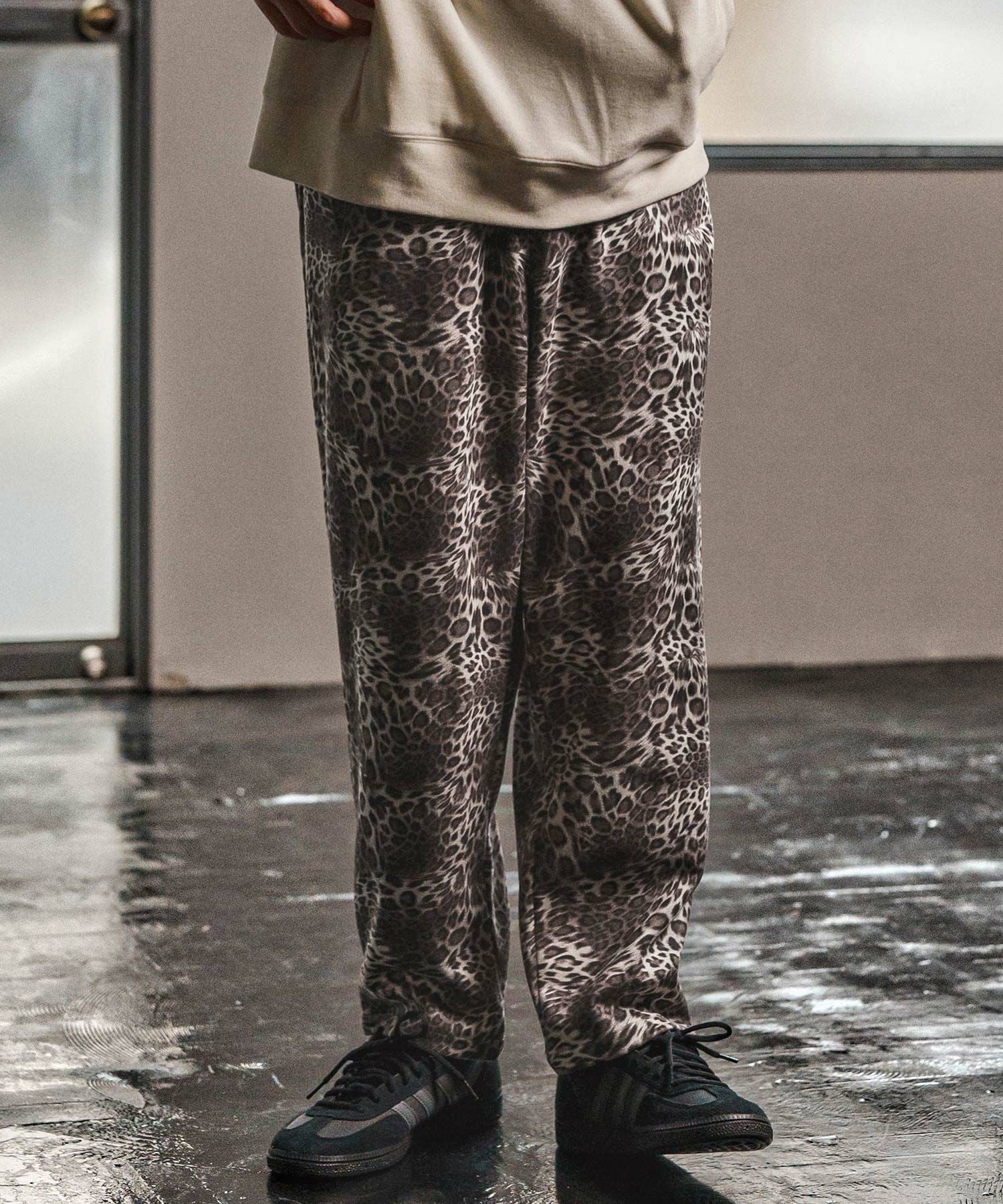 CAMBIO(カンビオ)】Leopard Balloon Pants レオパード柄バルーンパンツ