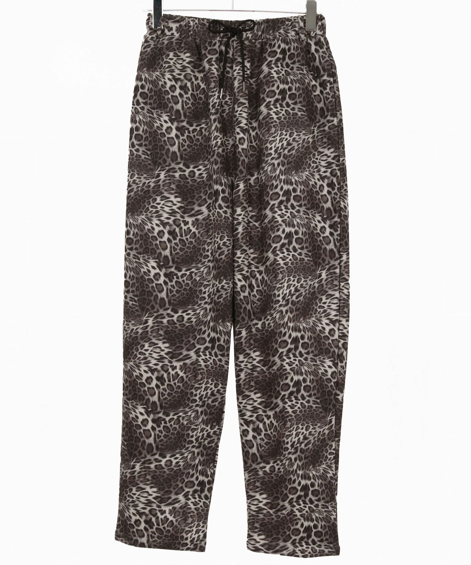 新品 カンビオ レオパード柄 バルーン イージーパンツ M サルエル ヒョウ柄 CAMBIO(カンビオ)】Leopard Balloon Pants レオパード柄バルーンパンツ