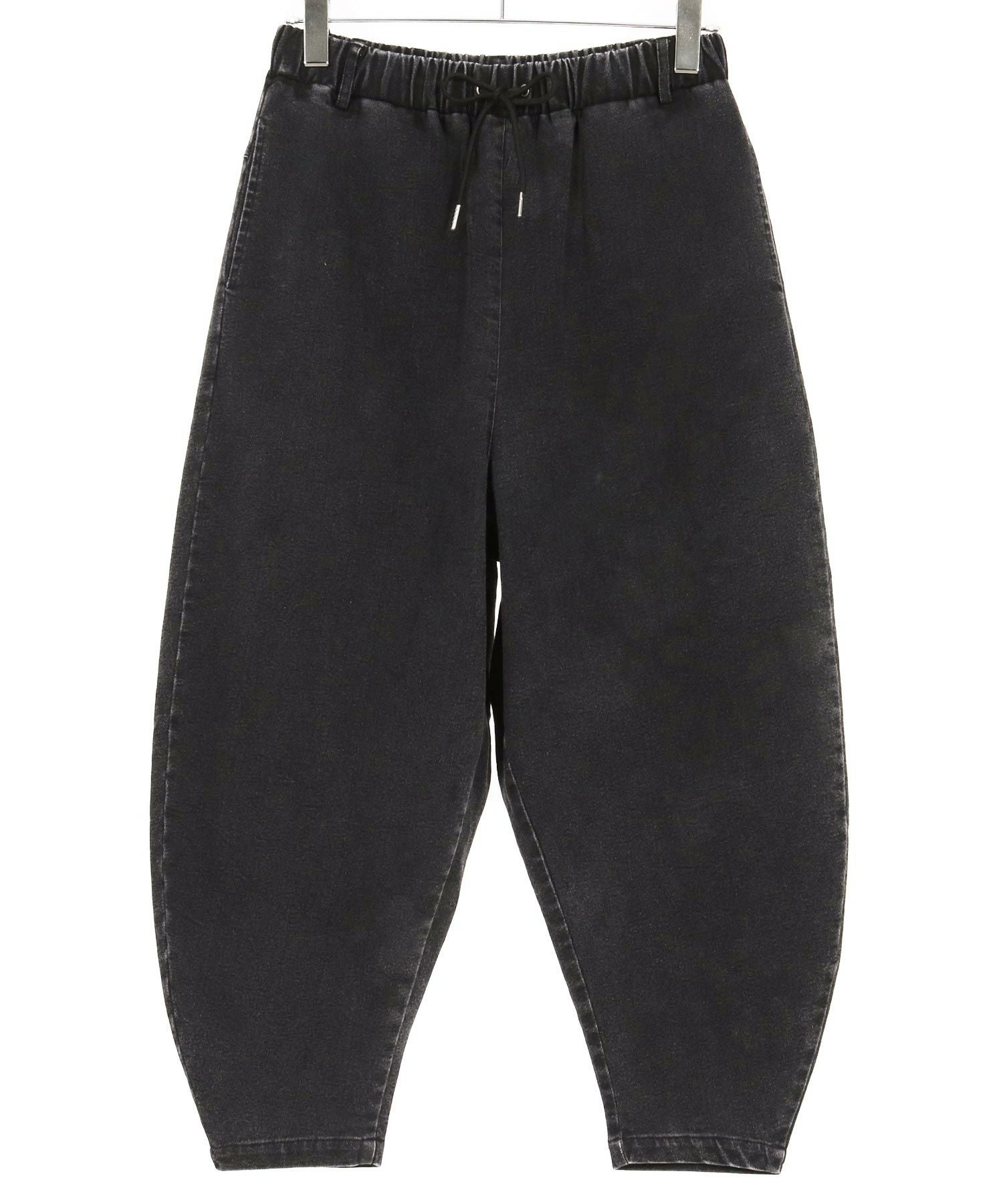 CAMBIO(カンビオ)】 Fleece Lining Denim Curve Pants デニムカーブ