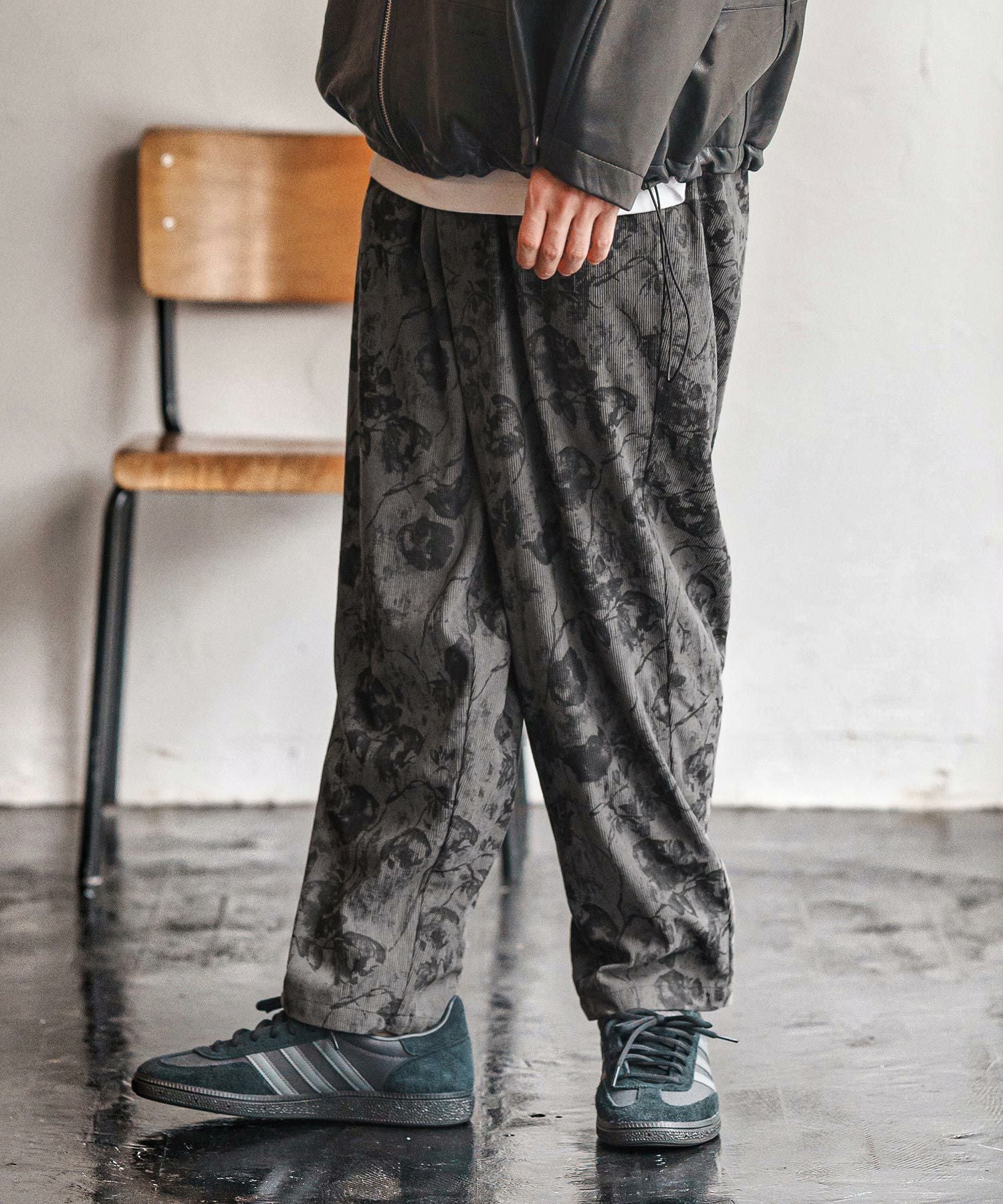 CAMBIO(カンビオ)】Dark Flower Corduroy Balloon Pants コーデュロイ CAMBIO(カンビオ)】Dark Flower Corduroy Balloon Pants コーデュロイ
