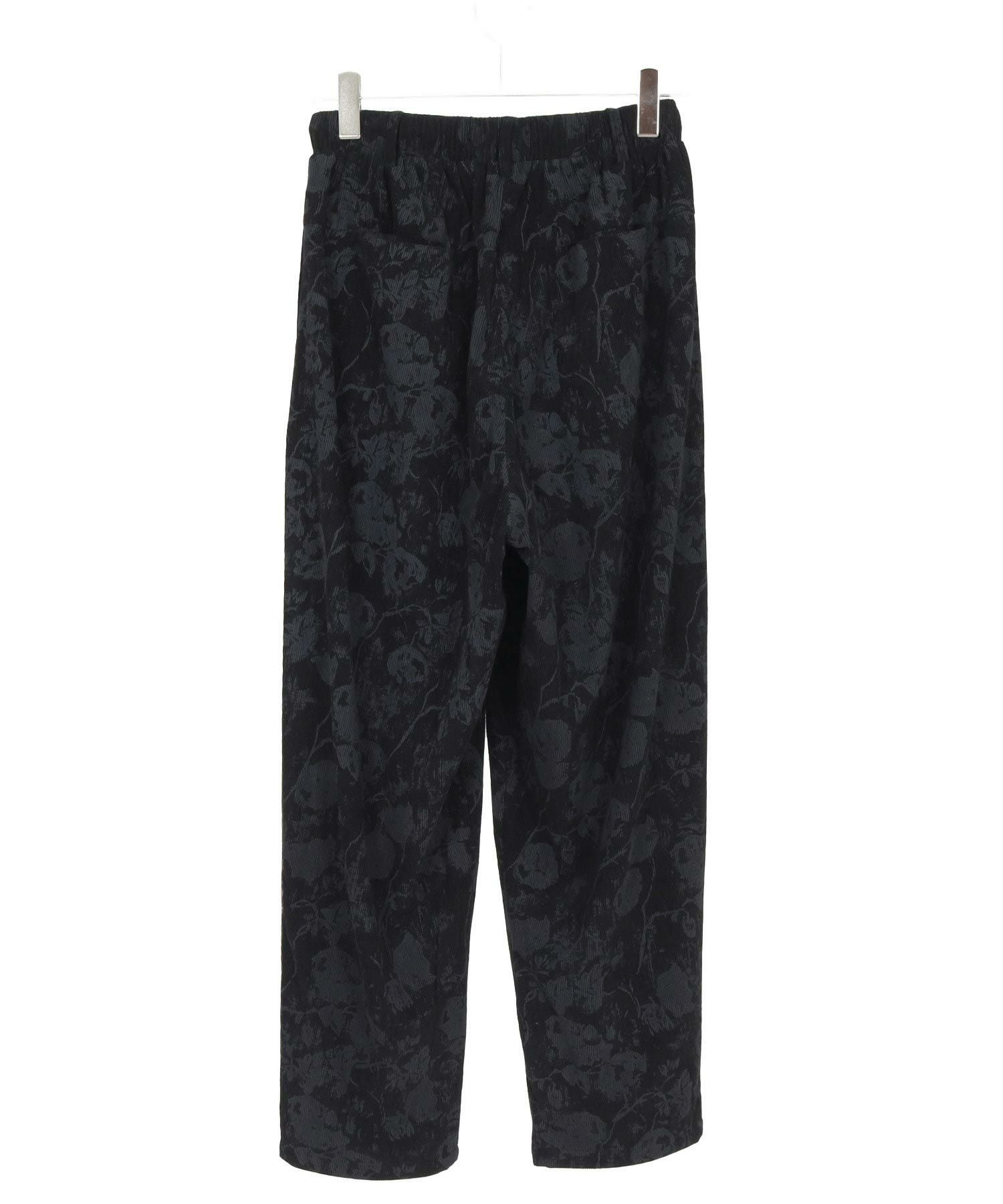 CAMBIO(カンビオ)】Dark Flower Corduroy Balloon Pants コーデュロイ