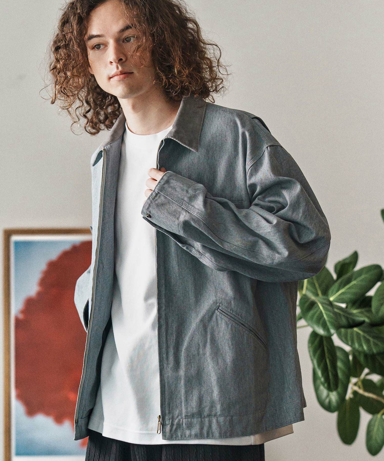 50%OFF【CAMBIO(カンビオ)】スイングトップダックジャケット(25160CM