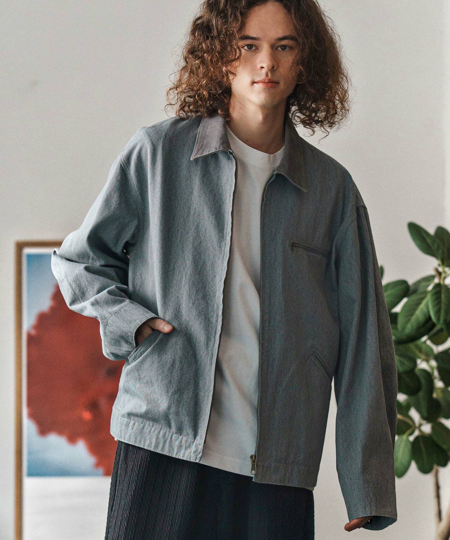 50%OFF【CAMBIO(カンビオ)】スイングトップダックジャケット(25160CM