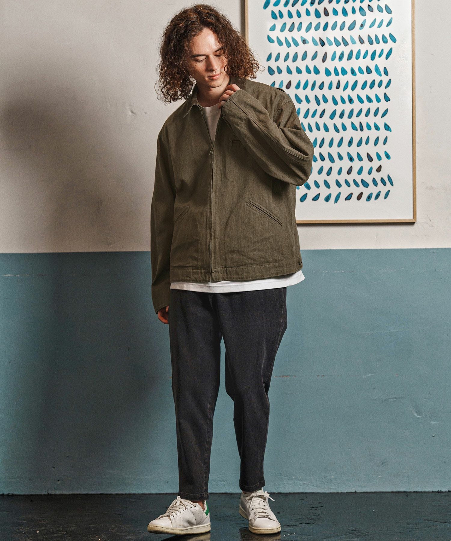 50%OFF【CAMBIO(カンビオ)】スイングトップダックジャケット(25160CM