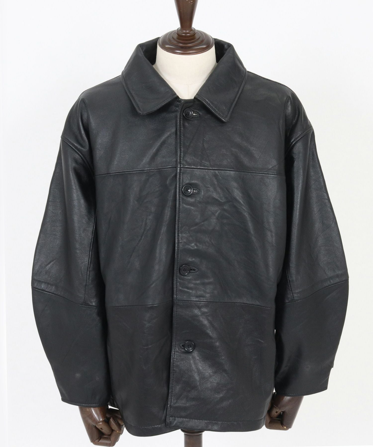 50%OFF【CAMBIO(カンビオ)】Oversized Re Product Leather Classical