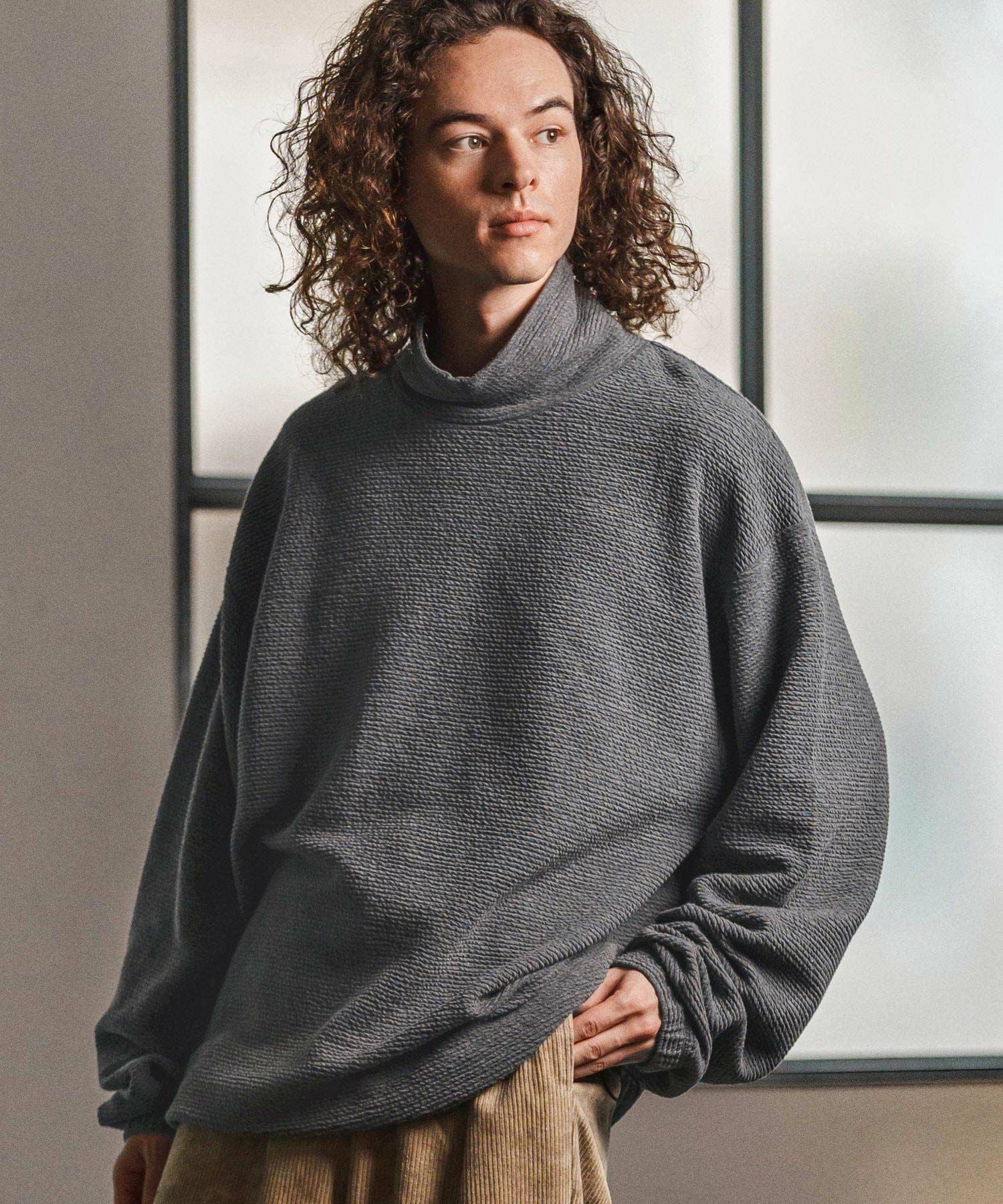 CAMBIO(カンビオ)】Loose Neck Pullover プルオーバー(A55325cmb