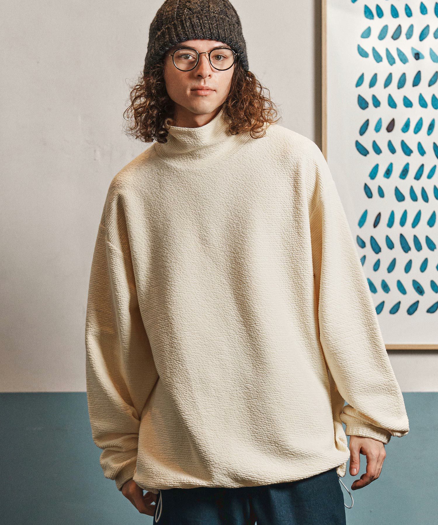 CAMBIO(カンビオ)】Loose Neck Pullover プルオーバー(A55325cmb